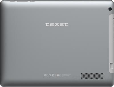 Планшет Texet TM-9750HD (16GB, White-Silver) - вид сзади