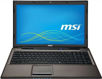Ноутбук MSI CR61 0M-809XZA (Bronze) - фронтальный вид