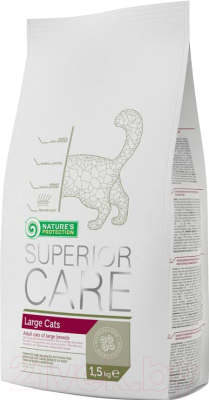 Сухой корм для кошек Nature's Protection Superior Care Large Cat / NPS45237 (1.5кг)