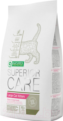 Сухой корм для кошек Nature's Protection Superior Care Large Cat Kitten / KIK25583 (15кг)