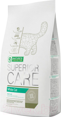 Сухой корм для кошек Nature's Protection Superior Care White Cat / KIK25582 (15кг)