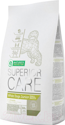 

Корм для собак Nature's Protection, Superior Care White Dog Small Breed Junior / NPS45076