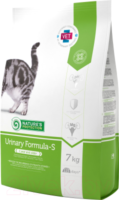 Сухой корм для кошек Nature's Protection Urinary / NPS24355 (7кг)