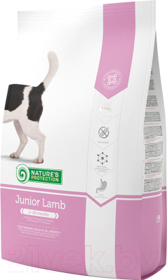 Сухой корм для собак Nature's Protection Junior Lamb / NPS24336 (7.5кг)