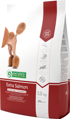 Сухой корм для собак Nature's Protection Dog Extra Salmon / NPS45189 (12кг)