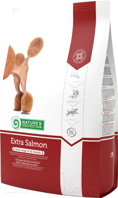 Сухой корм для собак Nature's Protection Dog Extra Salmon / NPS45188 (2кг)