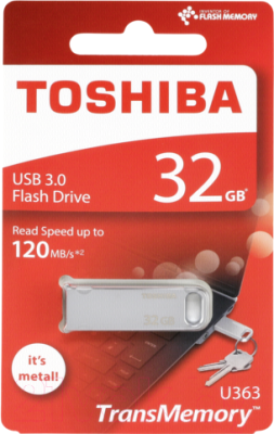 Usb flash накопитель Toshiba U363 32Gb (THN-U363S0320E4)