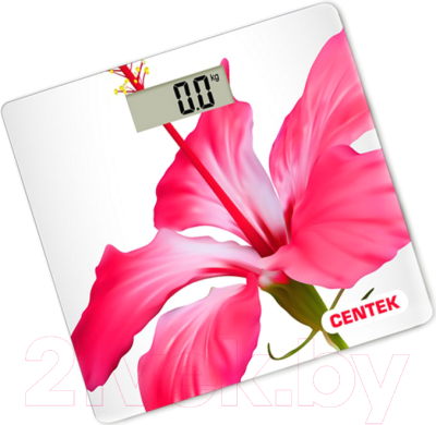 Напольные весы электронные Centek CT-2412 (цветок)