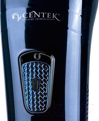 Машинка для стрижки волос Centek CT-2122 (синий/хром)
