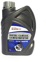 Моторное масло Lotos Diesel Classic Semisyntetic SAE 10W40 API CE/SF / LBDICLSEMY/1 (1л) - 