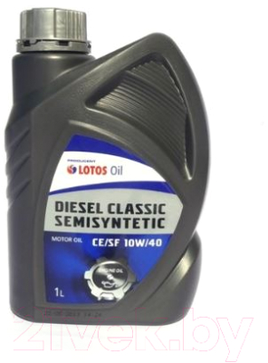 Моторное масло Lotos Diesel Classic Semisyntetic SAE 10W40 API CE/SF / LBDICLSEMY/1 (1л)