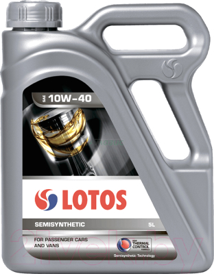 Моторное масло Lotos Semisyntetic SL/CF SAE 10W40 (5л)