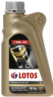 Моторное масло Lotos Synthetic C2+C3 SAE 5W30 / LBSYNC2C3/1 (1л)