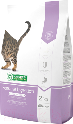Сухой корм для кошек Nature's Protection Sensitive Digestion / NPS24351 (2кг)