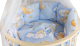Комплект постельный для малышей Баю-Бай Нежность / К51-Н4 (голубой) - 