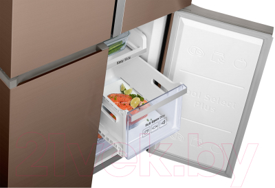 Холодильник с морозильником Samsung RF50K5961DP