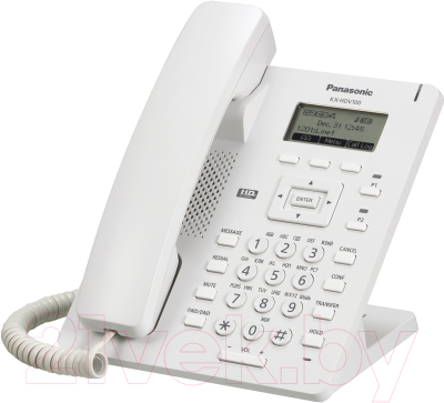VoIP-телефон Panasonic KX-HDV100RU (белый)