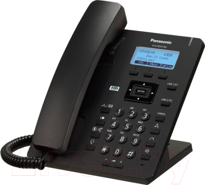 VoIP-телефон Panasonic KX-HDV130RUB (черный)