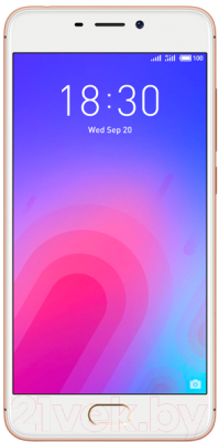 Смартфон Meizu M6 3Gb/32Gb / M711H (золото)