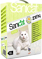 Наполнитель для туалета Sanicat Zen (6л) - 