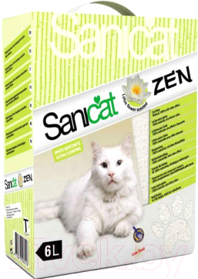 Наполнитель для туалета Sanicat Zen (6л)