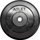 Диск для штанги MB Barbell Atlet d51мм 10кг (черный) - 