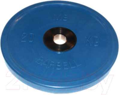 

Диск для штанги MB Barbell, Синий, Олимпийский d51мм 20кг