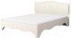 Двуспальная кровать Мебель-Неман Астория МН-218-01М (кремовый) - 