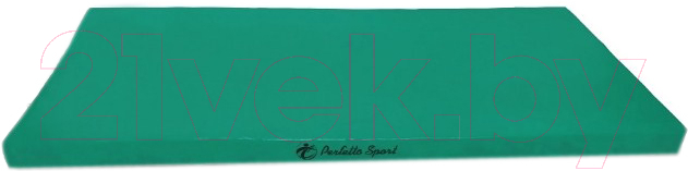 Гимнастический мат Perfetto Sport №6 1x2x0.1м (зеленый)