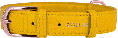 Ошейник Collar Glamour 32008 (желтый)