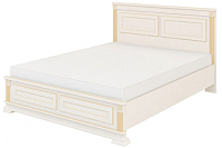 Двуспальная кровать Мебель-Неман Афина МН-222-12 (крем/патина) - 