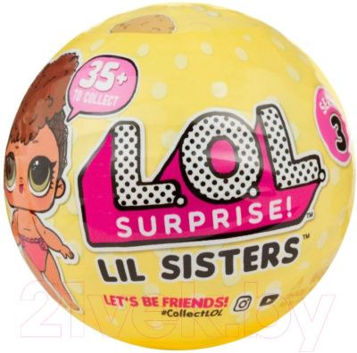 Игрушка-сюрприз LOL Original Lil sisters / 550693X1E5C