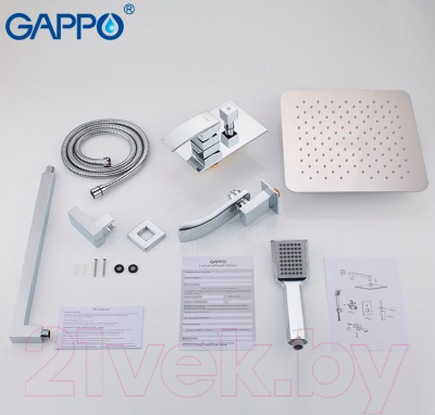 Душевая система Gappo G7107 (хром)