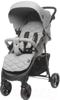 Детская прогулочная коляска 4Baby Rapid 2018 (light grey)