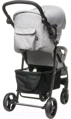 Детская прогулочная коляска 4Baby Rapid 2018 (light grey)