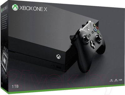 Игровая приставка Microsoft Xbox One X 1TB / CYV-00011