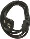 Адаптер Cablexpert PC-186 Schuko-C13 (1.8м, черный) - 