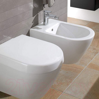 Биде подвесное Villeroy & Boch Subway 2.0 5400-00-R1