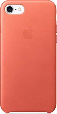 Чехол-накладка Apple Leather Case для iPhone 7 Geranium / MQ5F2