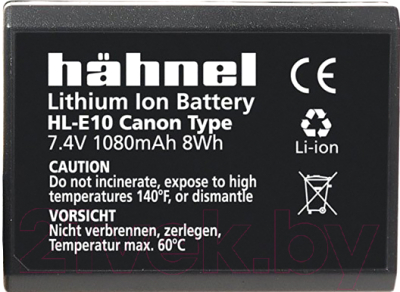 Аккумулятор для камеры Hahnel HL-E10 для LP-E10 1080mAh