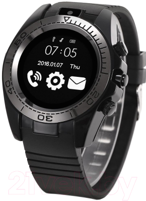 Умные часы Wise SW007 (черный/черный)