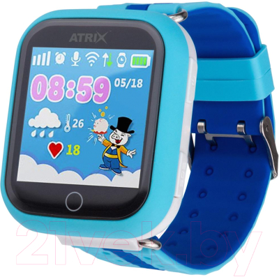 Умные часы детские Wise WG-KD02 (голубой)