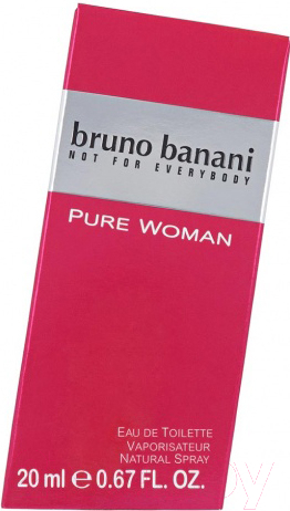 Туалетная вода Bruno Banani Pure Woman