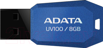 Usb flash накопитель A-data DashDrive UV100 8Gb (AUV100-8G-RBL)