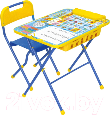 Комплект мебели с детским столом Ника КПУ2П/11 Первоклашка. Осень