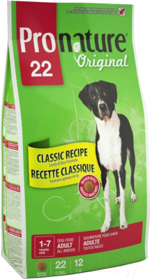 Сухой корм для собак Pronature 22 Original Classic Recipe Adult Lamb & Rice (0.35кг)
