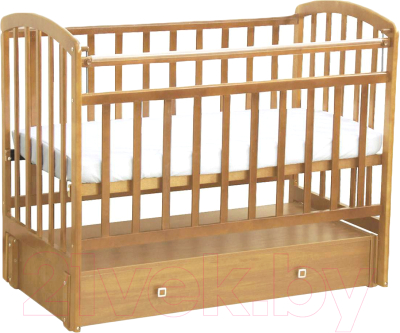 Детская кроватка Фея 313 (медовый)