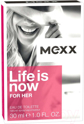 Туалетная вода Mexx Life Is Now For Her (30мл)