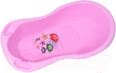 Ванночка детская Эльфпласт 033 (розовый)
