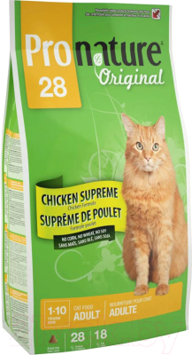 Сухой корм для кошек Pronature 28 Original Adult Chicken Supreme (0.35кг)